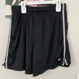 M Black Champion String shorts